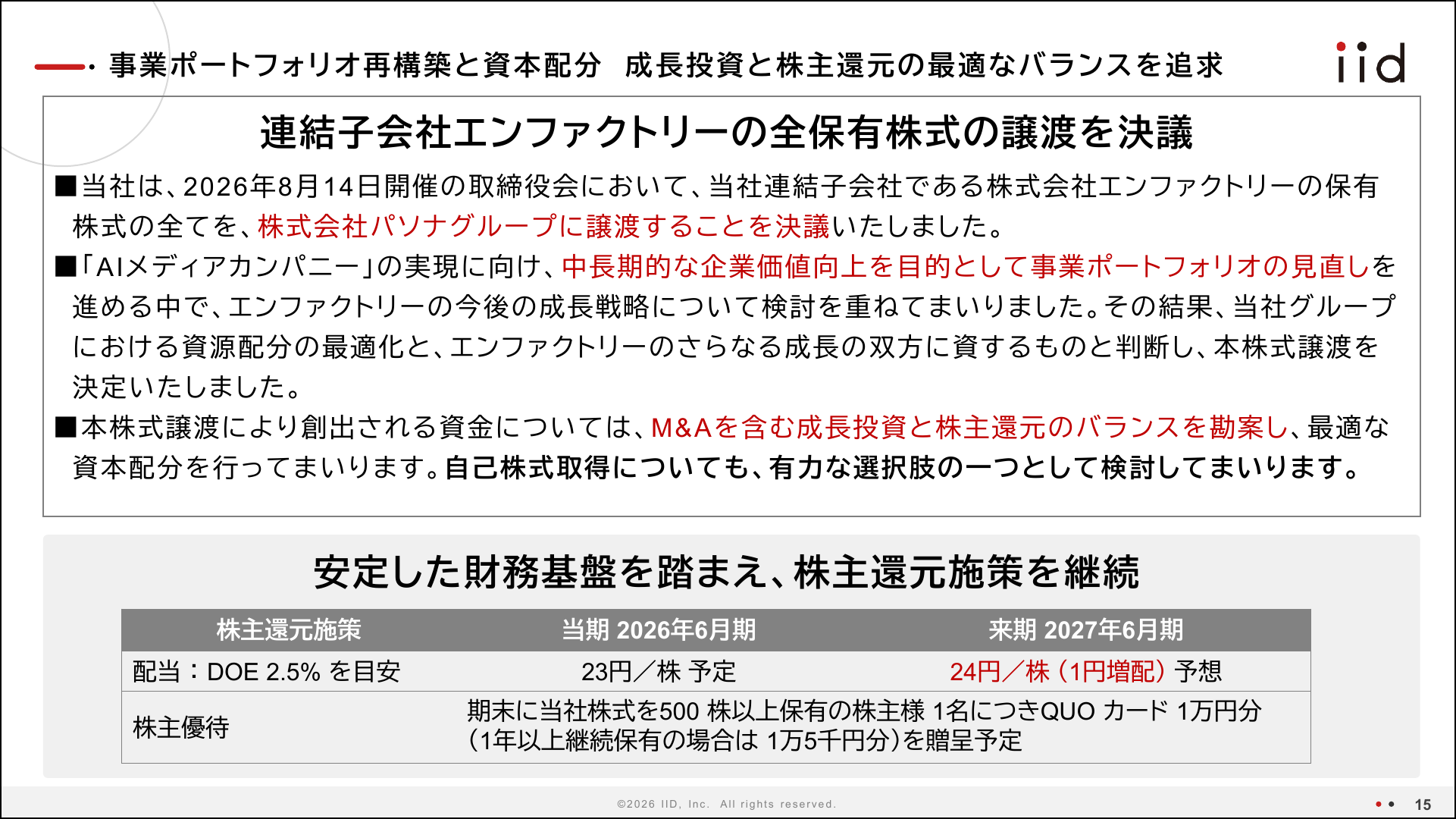 出所:イード「2026年6月期決算説明資料 」